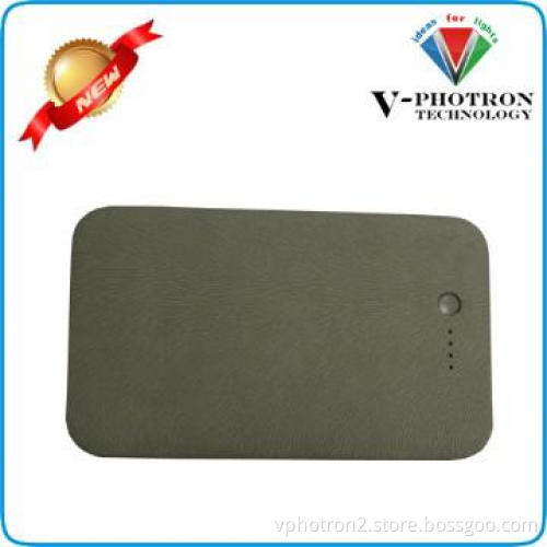 ultra slim 4500mah power bank @ imitation leather
